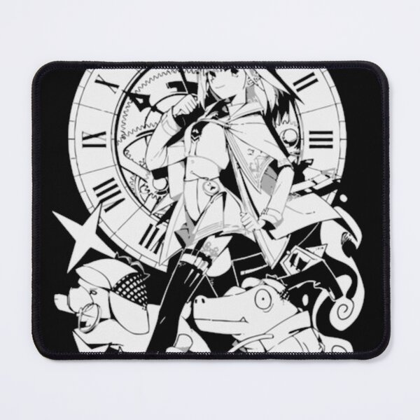 Item preview, Amelia Watson Fanart Clock And Pets designed and sold by yoshaa-z.
