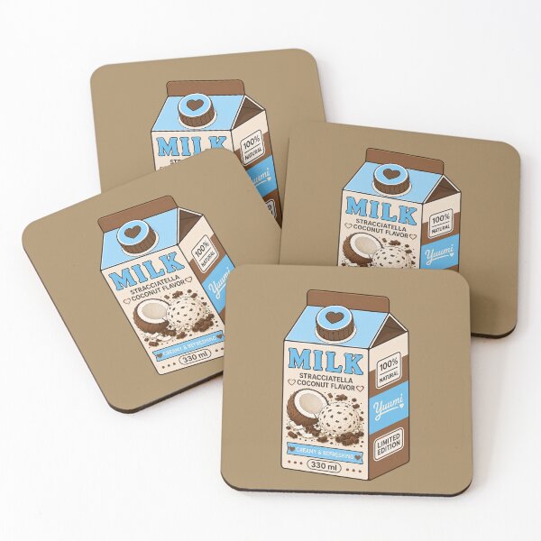 Item preview, Kawaii Stracciatella Coconut Milk Carton | Cute Ice Cream Cartoon T-Shirt designed and sold by Aimetoi.