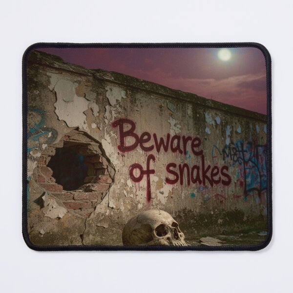 Item preview, Graffiti wall - Beware of snakes - (Book Japanese inscription) designed and sold by Segasprojects.