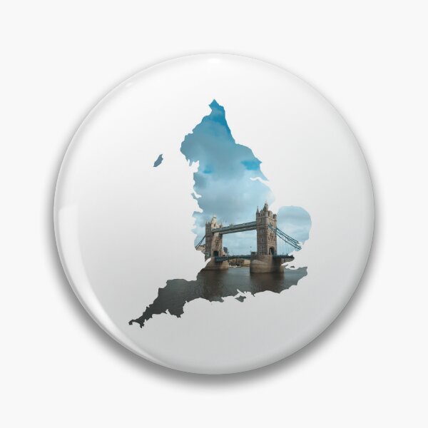 Item preview, Tower Bridge London Skyline England Map Silhouette 2 designed and sold by Maroan93.