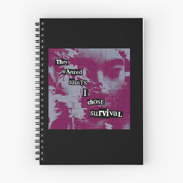 Item preview, They Wanted Saints. I Chose Survival. designed and sold by weirdove.