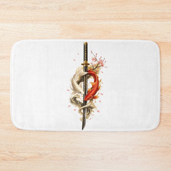 Item preview, Yin Yang Koi Katana designed and sold by ichiyori.
