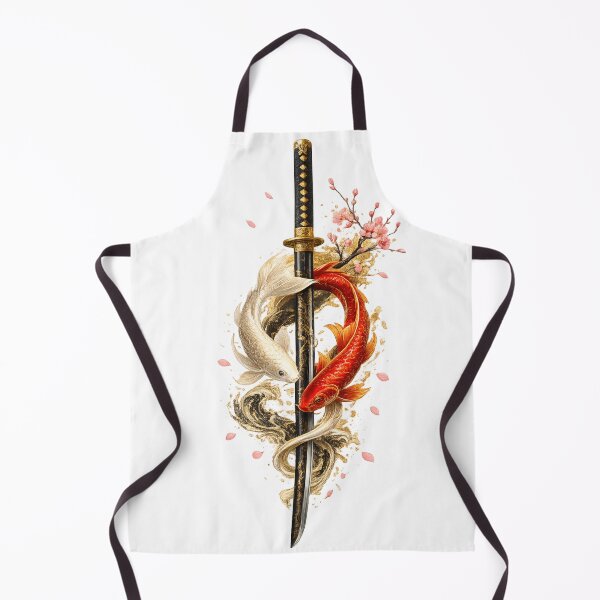 Item preview, Yin Yang Koi Katana designed and sold by ichiyori.