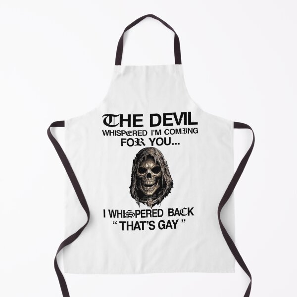 Item preview, The Devil Whispered I'm Coming for You I Whispered Back designed and sold by AimeeRowley66.