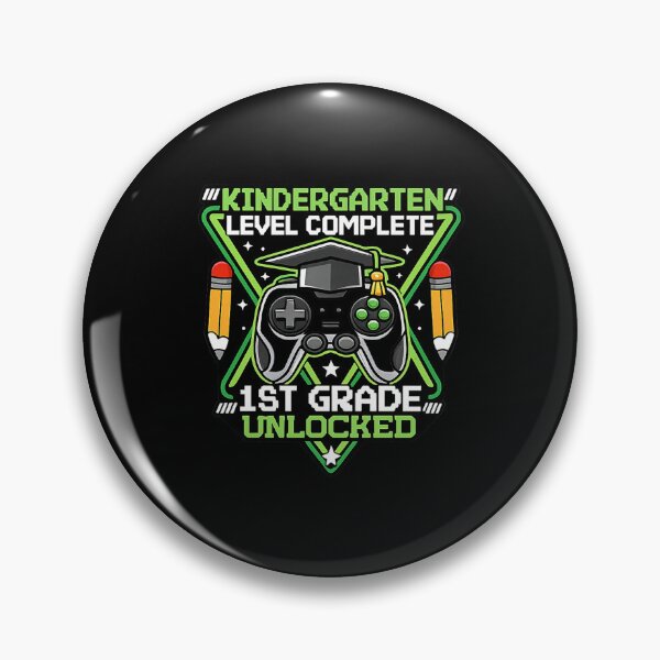 Item preview, Kindergarten Graduation 1st Grade Unlocked Gamer Boys Kids designed and sold by AimeeRowley66.