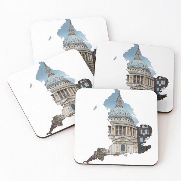 Item preview, St Pauls Cathedral London England Map Silhouette 2 designed and sold by Maroan93.
