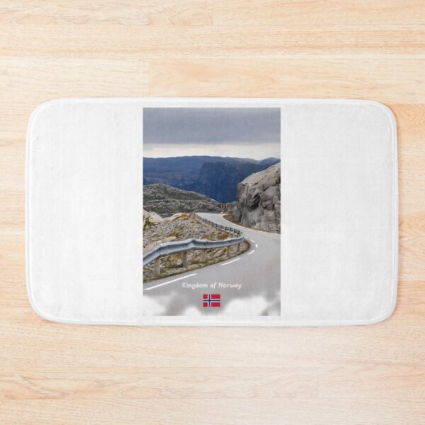 Item preview, Norwegian Mountains Winding Road - Original Photography designed and sold by ackenjm.