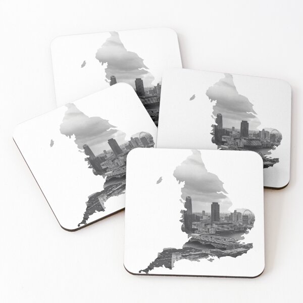 Item preview, London City Skyline Blackfriars Thames England Map Silhouette designed and sold by Maroan93.