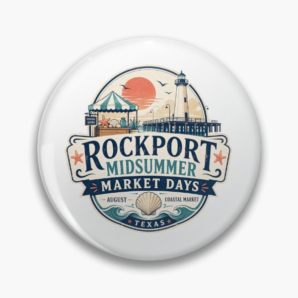 Item preview, Rockport Midsummer Market Days Texas designed and sold by IRON WINGS /USAF.