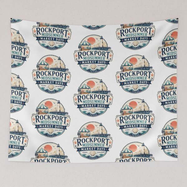 Item preview, Rockport Midsummer Market Days Texas designed and sold by Combat Skies.