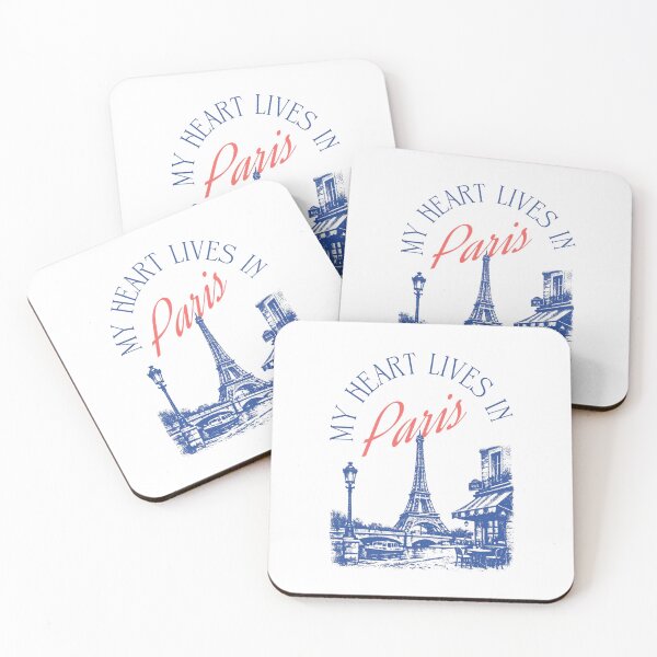 Item preview, My heart lives in Paris designed and sold by Phanteom.