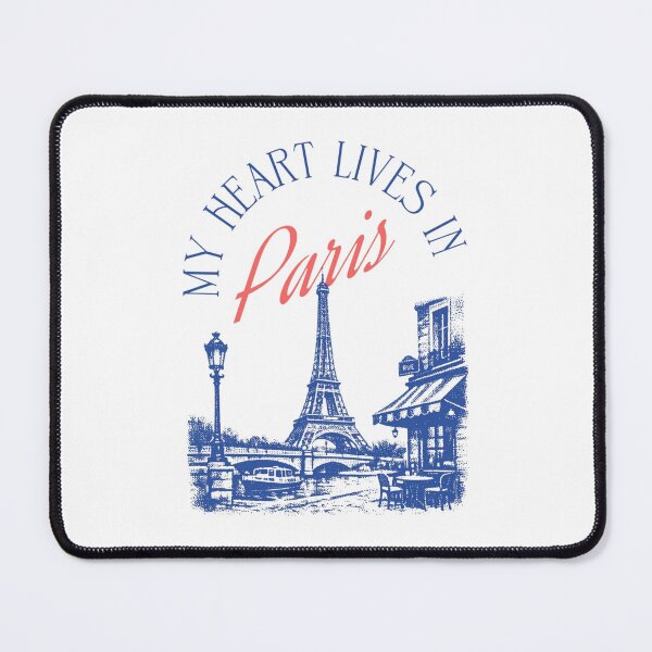 Item preview, My heart lives in Paris designed and sold by Phanteom.