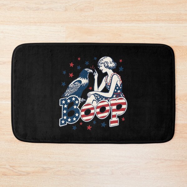 Item preview, Boop Vintage Girl and Eagle Funny Patriotic Retro Art designed and sold by AimeeRowley66.
