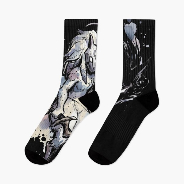 Aperçu de l'œuvre T-shirt graphique Kindred League of Legends Ink Gaming créée et vendue par Senpaiwaves.