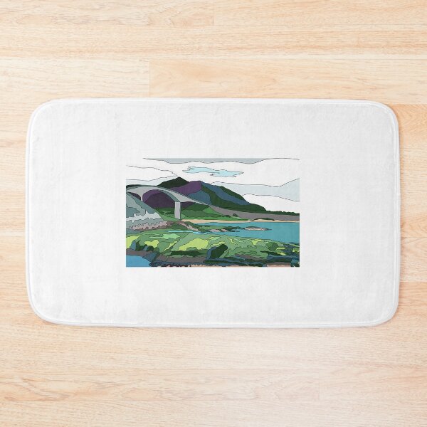 Item preview, The Atlantic Road Norway - Digital Landscape designed and sold by ackenjm.