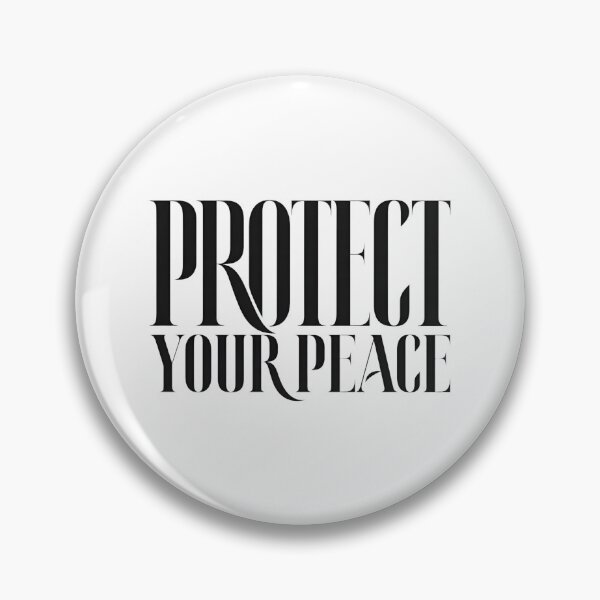 Item preview, Protect Your Peace | Inspirational Typography Design designed and sold by ManggaeJM.