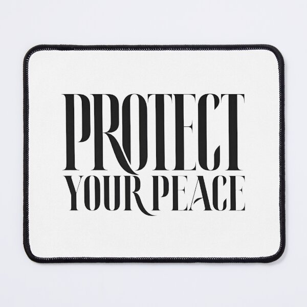 Item preview, Protect Your Peace | Inspirational Typography Design designed and sold by ManggaeJM.