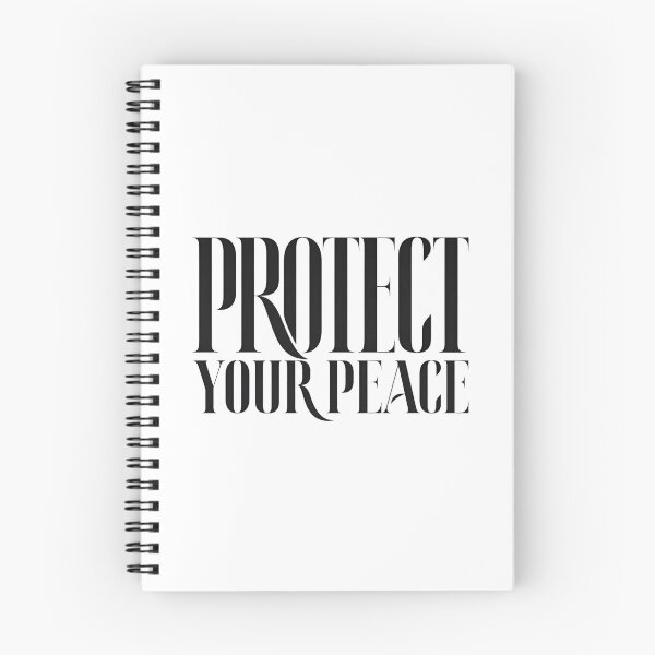 Item preview, Protect Your Peace | Inspirational Typography Design designed and sold by ManggaeJM.