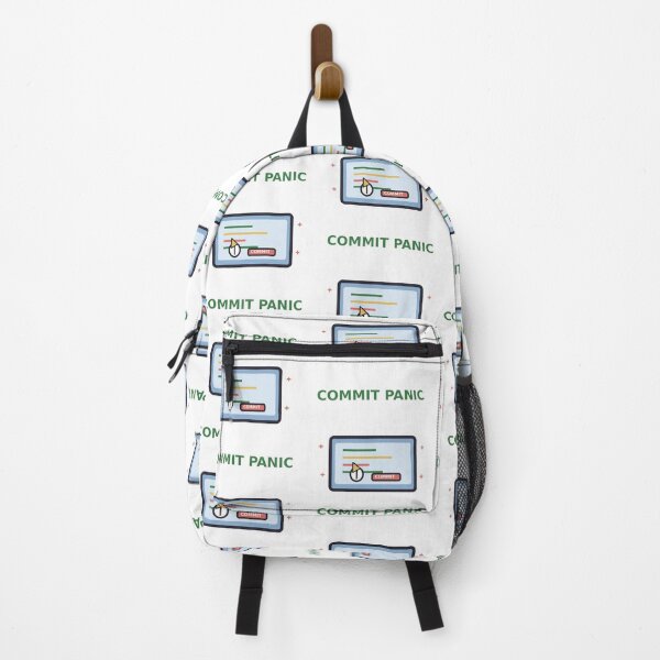 Item preview, Commit Panic — Funny Programmer Git Commit Design, Developer Gift designed and sold by QuirkyCartel.