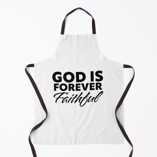 Item preview, God Is Forever Faithful – Christian Faith Typography T-Shirt Design designed and sold by CrossCrafted.