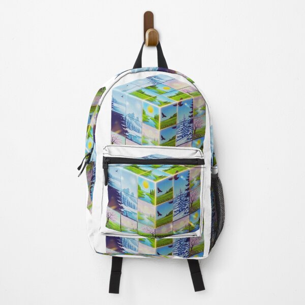Item preview, Seasonal Nature Cube Landscape designed and sold by GabeMountainArt.