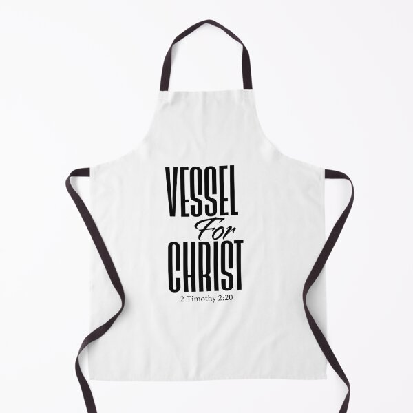 Item preview, Vessel For Christ – Christian Faith Typography T-Shirt Design designed and sold by CrossCrafted.