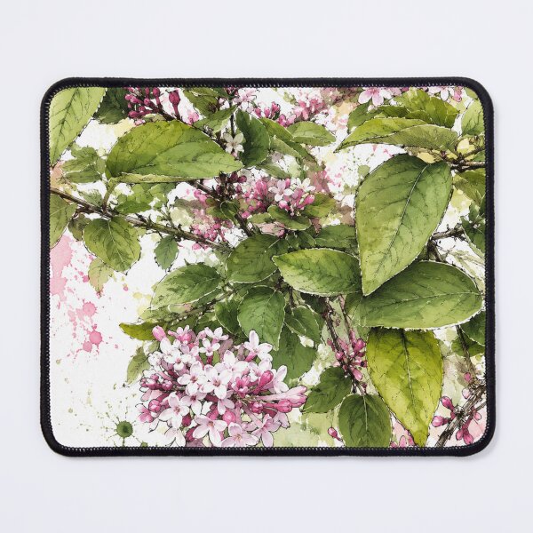 Item preview, Botanical Watercolor Illustration of Lilacs designed and sold by Axokris.