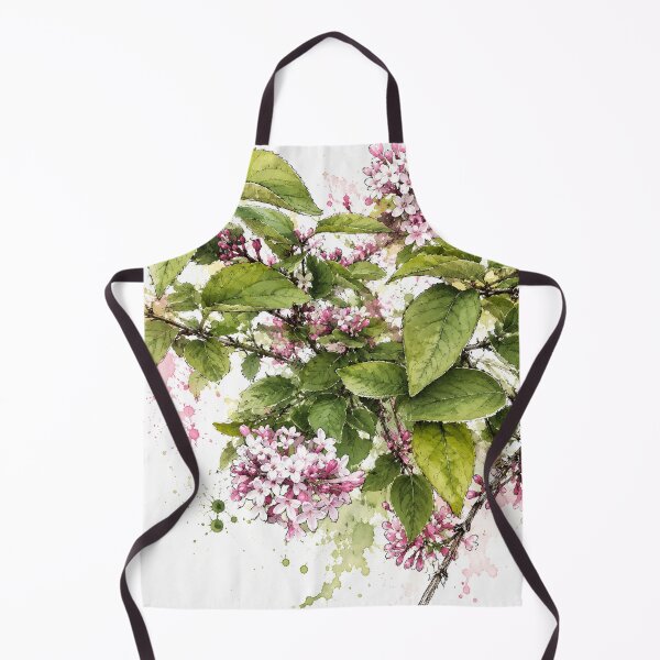 Item preview, Botanical Watercolor Illustration of Lilacs designed and sold by Axokris.