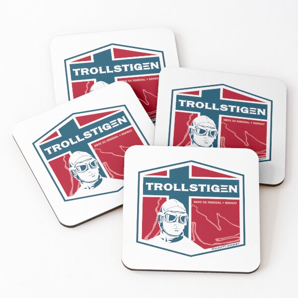 Item preview, Trollstigen 2 - The Troll Road Norway T-Shirt Sticker Design designed and sold by ackenjm.