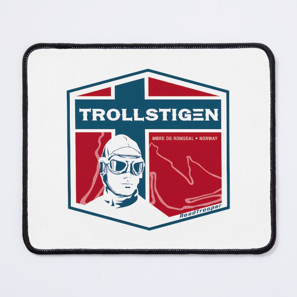 Item preview, Trollstigen 2 - The Troll Road Norway T-Shirt Sticker Design designed and sold by ackenjm.
