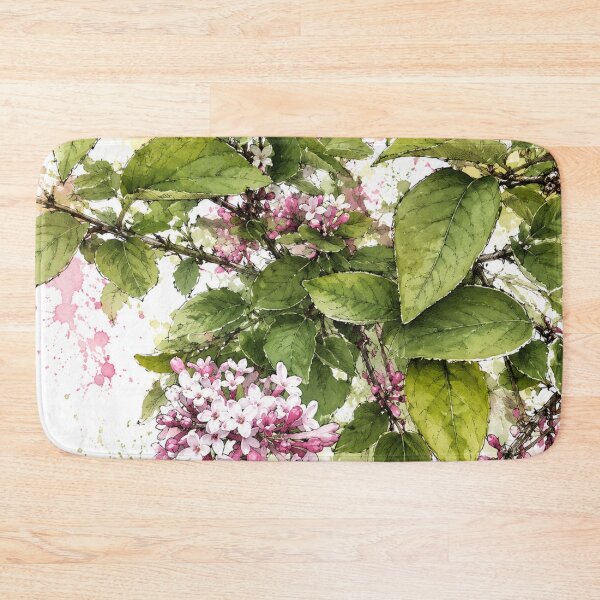 Item preview, Botanical Watercolor Illustration of Lilacs designed and sold by Axokris.