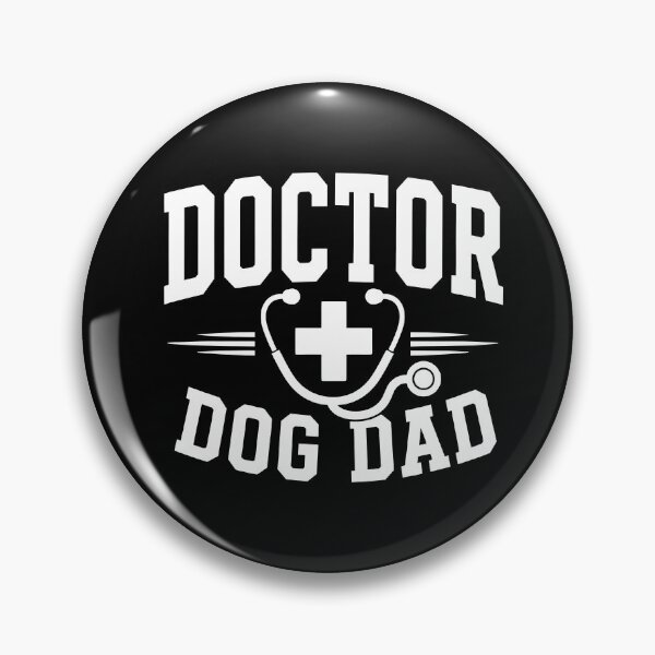 Item preview, Doctor Dog Dad Shirt | Funny Dog Lover Gift for Doctors designed and sold by PixelForge11.