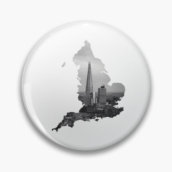 Item preview, The Shard London Skyline England Map Silhouette 3 designed and sold by Maroan93.