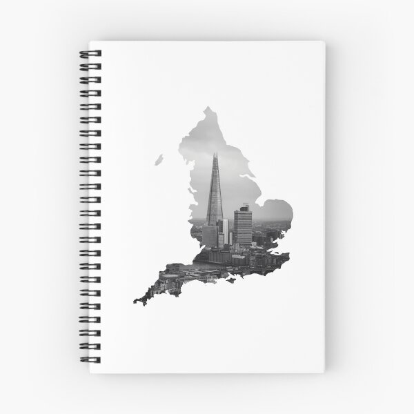 Item preview, The Shard London Skyline England Map Silhouette 3 designed and sold by Maroan93.