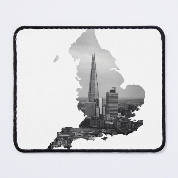 Item preview, The Shard London Skyline England Map Silhouette 3 designed and sold by Maroan93.