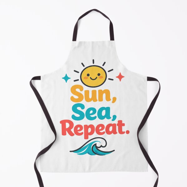 Item preview, Cute Sun Sea Summer Vibes designed and sold by Wonder-Ink-Lab.