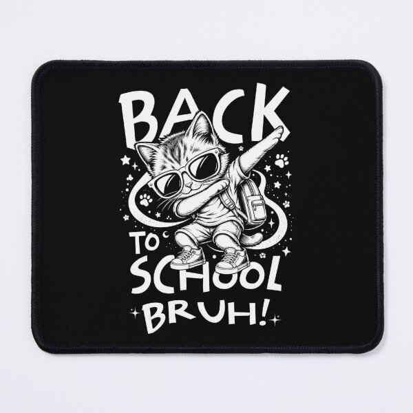 Item preview, Back to School Bruh! – Funny Dabbing Kitten designed and sold by Tim Donnelly.
