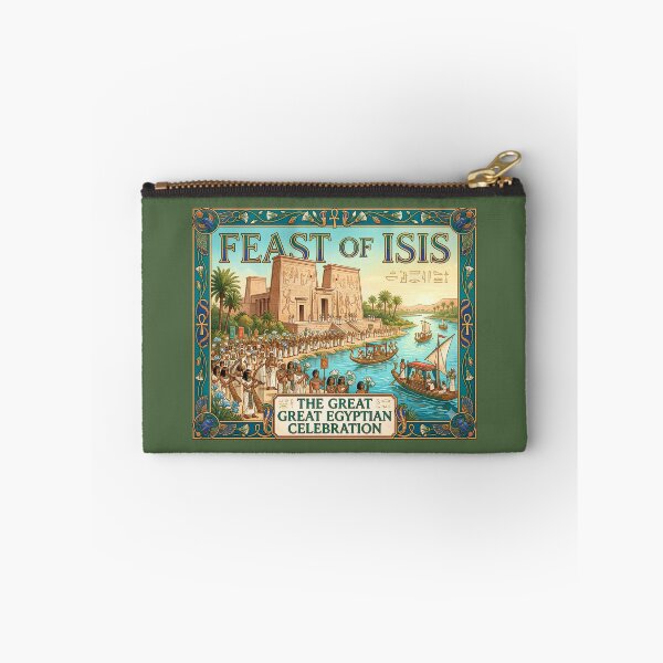 Item preview, Feast of Isis Ancient Egyptian Grand Celebration Art designed and sold by Koalangel.