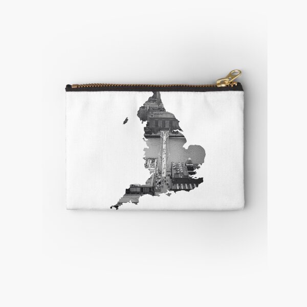 Item preview, England Map Millennium Bridge London Black and White designed and sold by Maroan93.