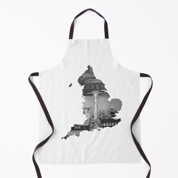 Item preview, England Map Millennium Bridge London Black and White designed and sold by Maroan93.