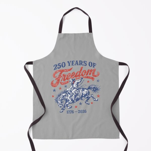 Item preview, Vintage 250 Years of Freedom America Cowboy Rodeo US Flag designed and sold by ArleneRowe.