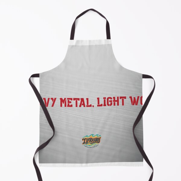 Item preview, Heavy Metal Light Work - Funny Brushed Metal Graphic designed and sold by lifrary365.
