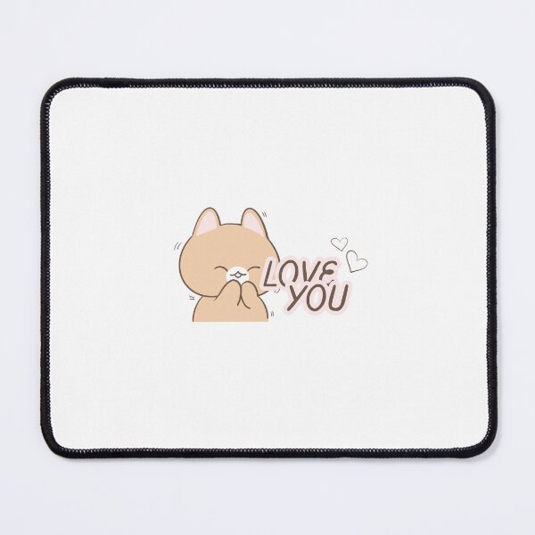 Item preview, Brown and pink minimalist cat designed and sold by Rakel12.
