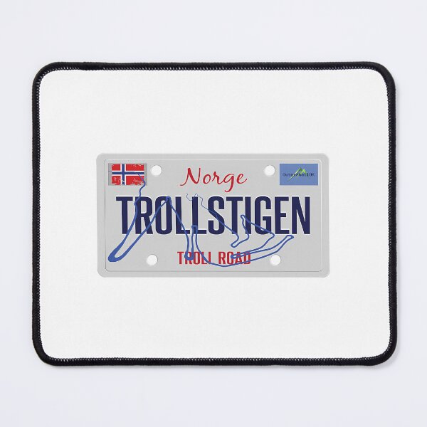Item preview, Trollstigen The Troll Road Norway T-Shirt Sticker 02 designed and sold by ackenjm.