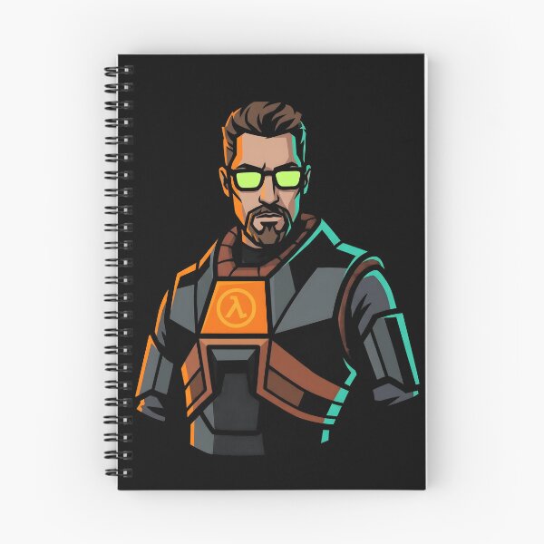 Item preview, Gordon Freeman Half-Life Vector Anime Gaming Shirt designed and sold by Senpaiwaves.