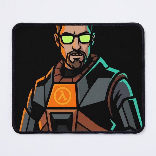 Item preview, Gordon Freeman Half-Life Vector Anime Gaming Shirt designed and sold by Senpaiwaves.