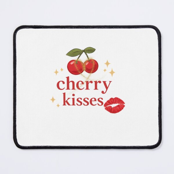Item preview, Cherry Kisses Aesthetic Sticker | Coquette Cherry Girl Cute Pink Design designed and sold by AeraArts.