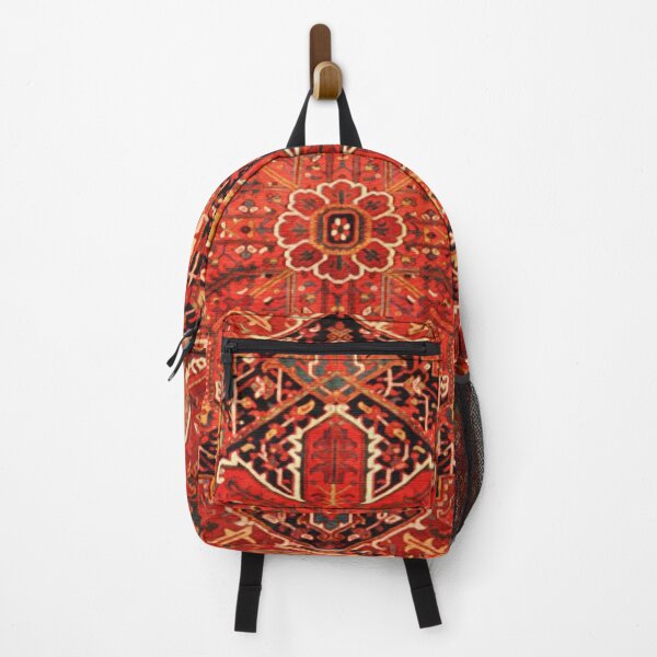 Item preview, Antique Persian Rug Red Black Carpet Pattern designed and sold by Vicky Brago-Mitchell®.