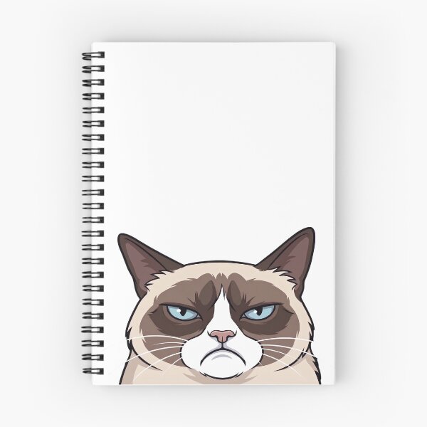Item preview, Grumpy Cat Funny Vector Illustration designed and sold by Volandemor.