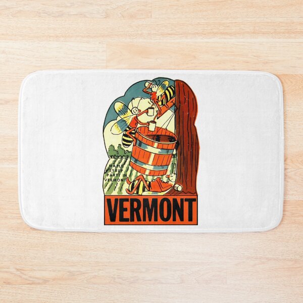 Item preview, Vermont Maple Syrup Party Vintage Travel Decal designed and sold by ackenjm.